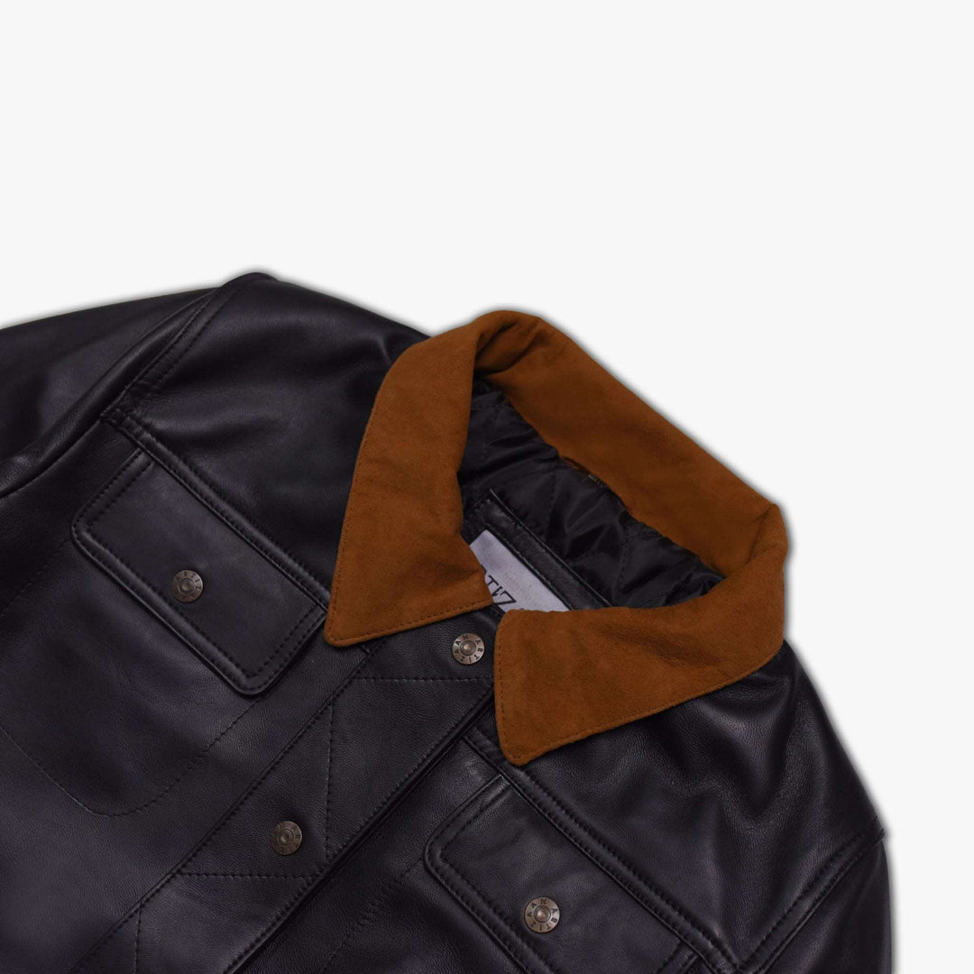 Suède Noir | Suede and Black Nappa - Artizaan