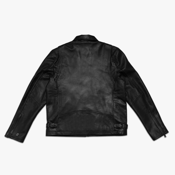 Black Hamilton Jacket - Full Grain Men's Leather Jacket