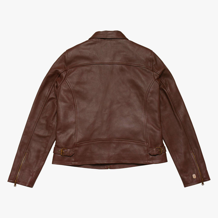 Brown Hamilton Jacket - Full Grain Women's Leather Jacket