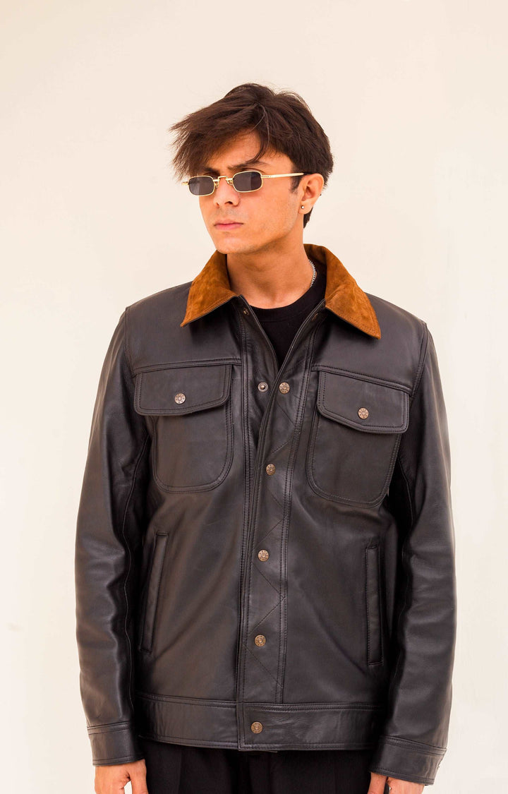 Suède Noir | Suede and Black Nappa - Artizaan