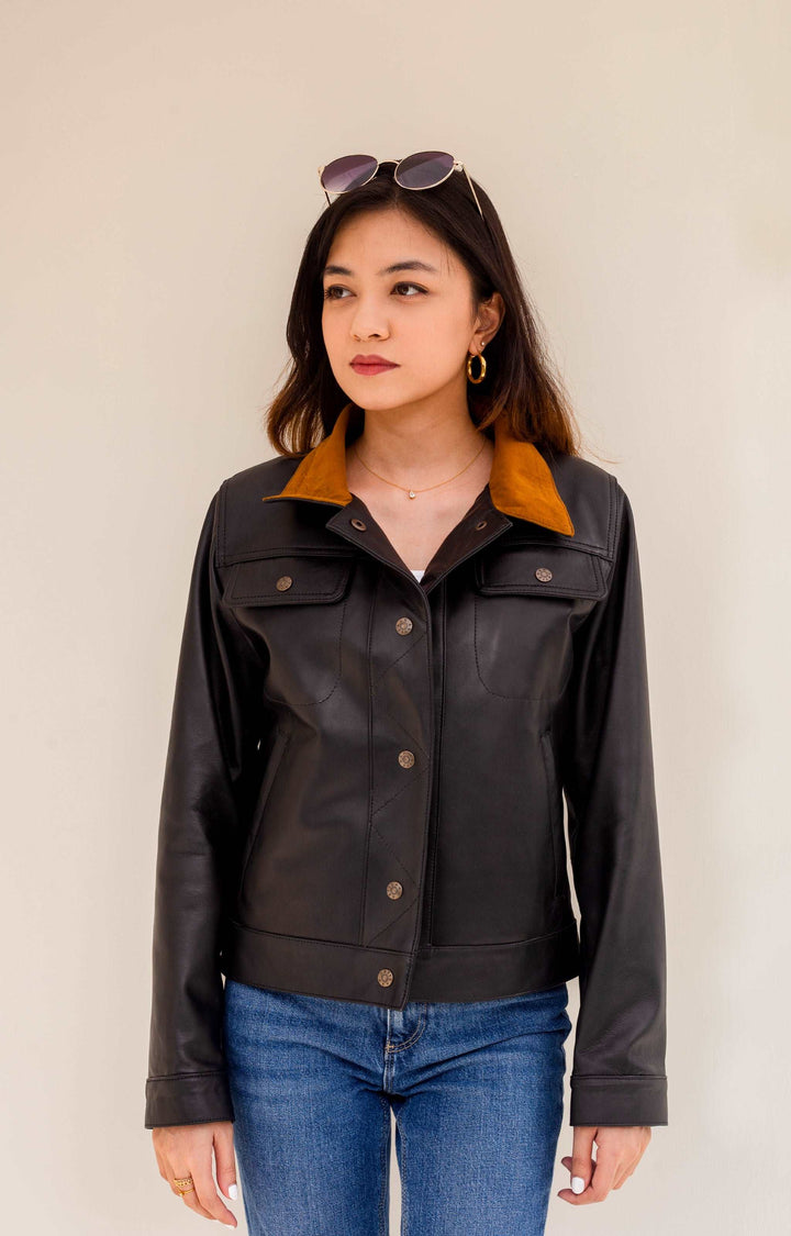 Suède Noir | Suede and Black Nappa - Artizaan