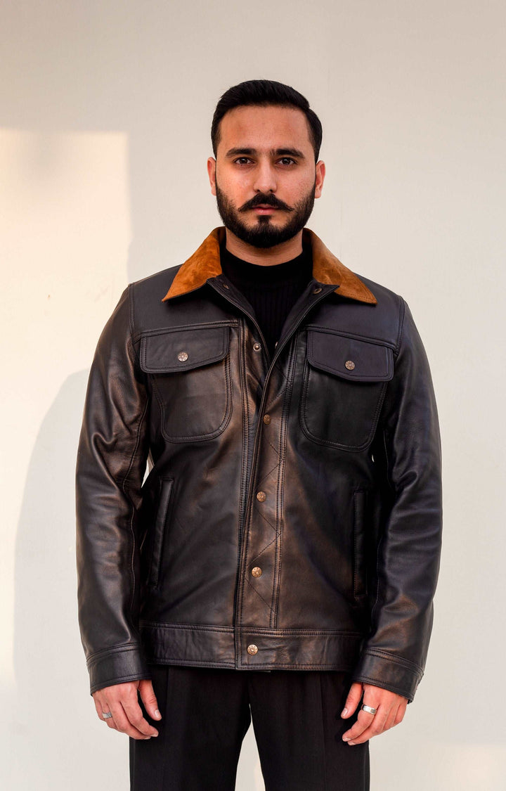 Suède Noir | Suede and Black Nappa - Artizaan